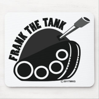 Frank The Tank Logo Muismat
