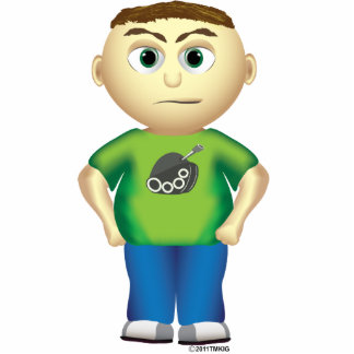 Frank The Tank Photo Sculpture Staand Fotobeeldje