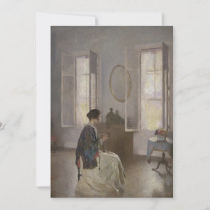 Frank Weston Benson - Het open venster Kaart