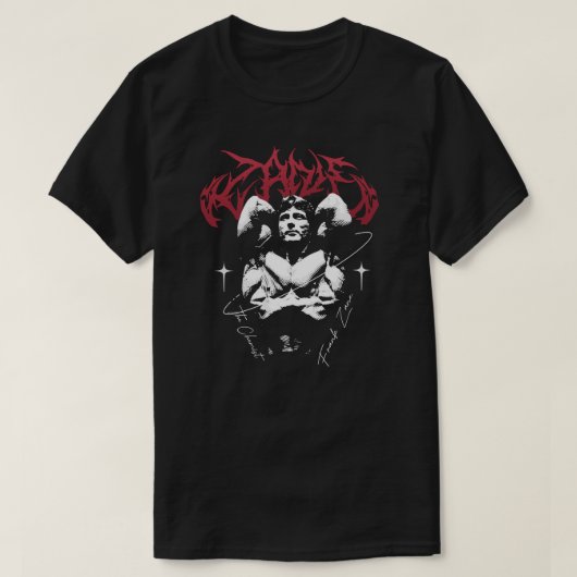 Frank Zane – De Chemicus T-shirt (Design voorkant)