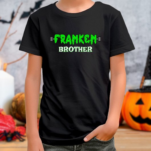 Franken Broer Kinder Frankenstein Halloween T-shirt