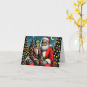 Franken Claus  Kaart (Gele Bloem)