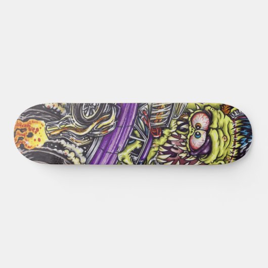 Franken Fink Hearse Skateboard Deck (Horizontaal)
