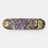 Franken Fink lijkwagen Skateboard Deck (Horizontaal)