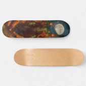 Franken Monster Los in het Dorp Persoonlijk Skateboard (Horizontaal)