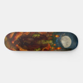Franken Monster Los in het Dorp Persoonlijk Skateboard (Horizontaal)
