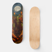 Franken Monster Los in het Dorp Persoonlijk Skateboard (Voorkant)