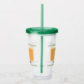 Franken-Pickle Tumbler Acryl Drinkbeker (Rechts)