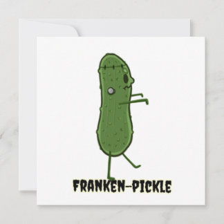 Franken-pickle uitnodiging