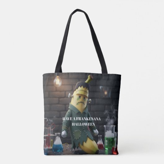 Frankenana Halloween Tote Bag (Achterkant)