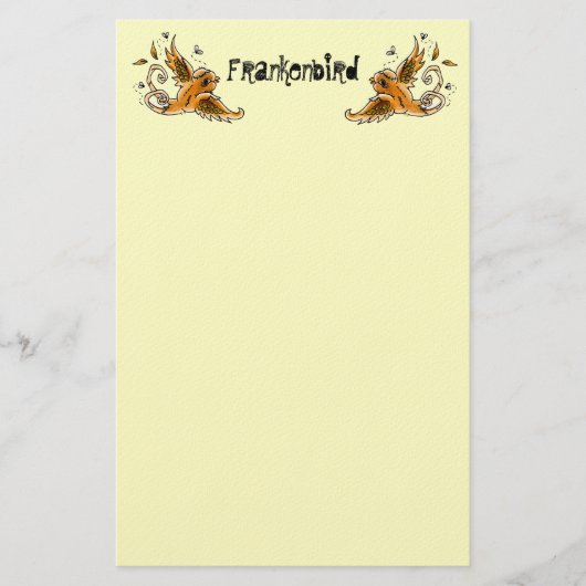 Frankenbird Briefpapier (Voorkant)