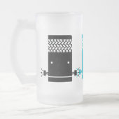 Frankencar "FrankenStein" Matglas Bierpul (Links)