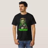 Frankencat / Frankenstein T-shirt (Voorkant volledig)