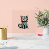 FrankenCat Oversized T-shirt Acryl Bord (Huwelijk)