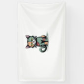 FrankenCat Oversized T-shirt Spandoek (Verticaal)