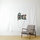 FrankenCat Oversized T-shirt Wandkleed (In Situ (horizontaal))