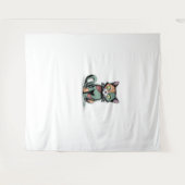 FrankenCat Oversized T-shirt Wandkleed (Voorkant (horizontaal))