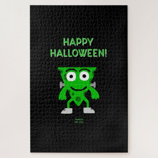 FrankenCheese Halloween Greetings Puzzle Legpuzzel (Verticaal)