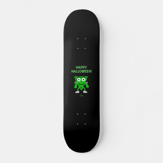 FrankenCheese Halloween Greetings Skateboard (Voorkant)