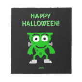 FrankenCheese Halloween Groetjes Notitieblok (Voorkant)