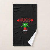 FrankenCheese Hugs Bathroom Towel Set Bad Handdoek (Handdoek)