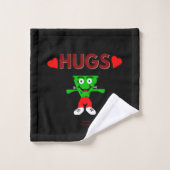 FrankenCheese Hugs Bathroom Towel Set Bad Handdoek (Wasdoekje)