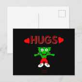 FrankenCheese Hugs Briefkaart (Voorkant / Achterkant)