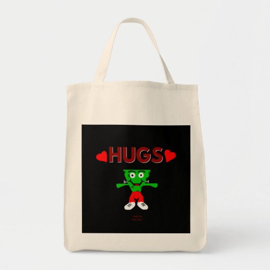 FrankenCheese Hugs Grocery Tas (Voorkant)
