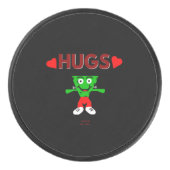 FrankenCheese Hugs Hockey Puck (Voorkant)