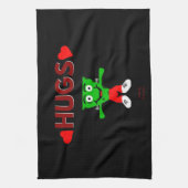 FrankenCheese Hugs Kitchen Towel Theedoek (Verticaal)