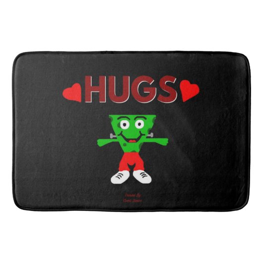 FrankenCheese Hugs Large Bath Mat (Voorkant)