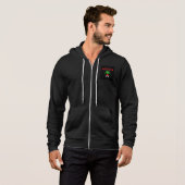 FrankenCheese Hugs Mannen Full-Zip Hoodie (Voorkant volledig)