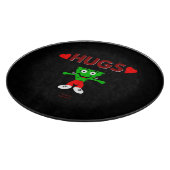 FrankenCheese hugs Round Cutting Board 30,4 cm Snijplank (Hoek)