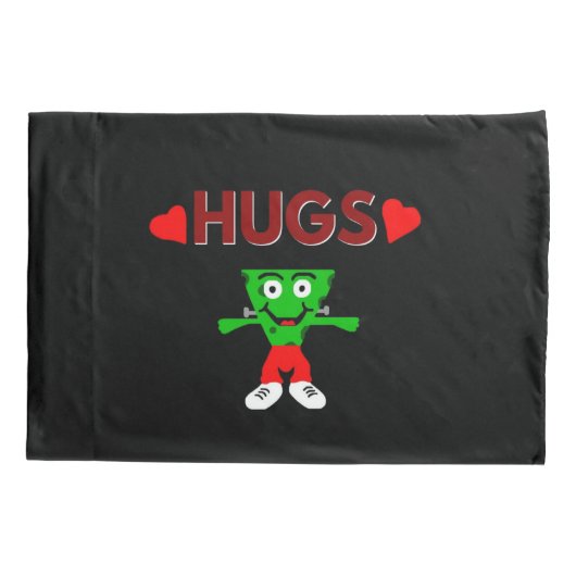 FrankenCheese Hugs Standard Kussensloop (Achterkant)