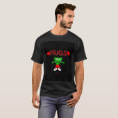FrankenCheese Mannen Black Basic T Shirt (Voorkant volledig)