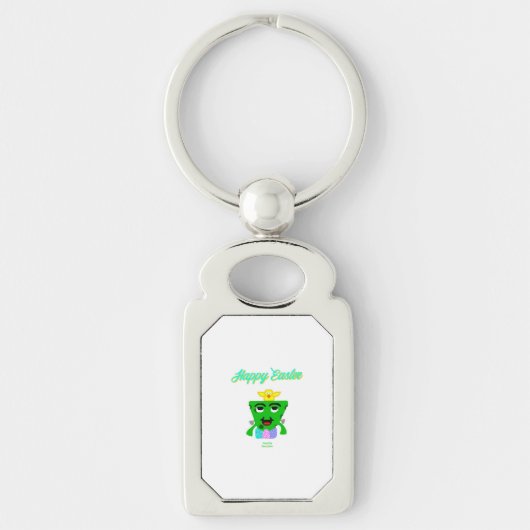 FrankenCheese Paasrechthoek Sleutelhanger (Voorkant)