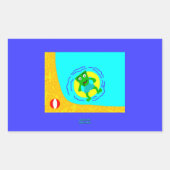 FrankenCheese Summer Rectangle Sticker (Voorkant)