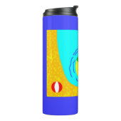 FrankenCheese Summer Thermal Tumbler Thermosbeker (Gedraaid links)