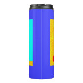 FrankenCheese Summer Thermal Tumbler Thermosbeker (Achterkant)