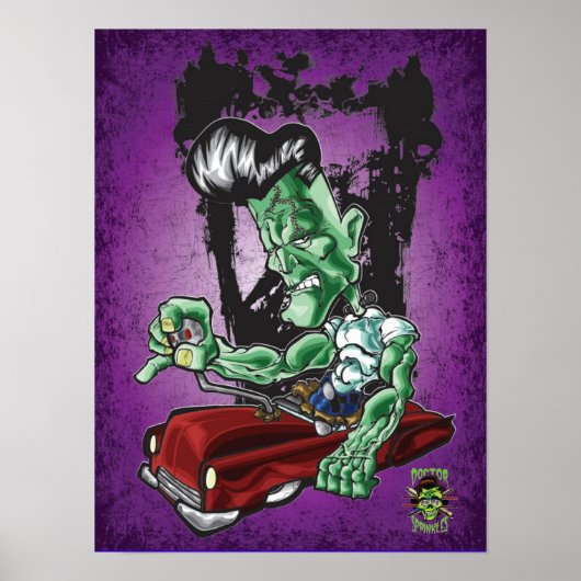 Frankencruiser Poster (Voorkant)