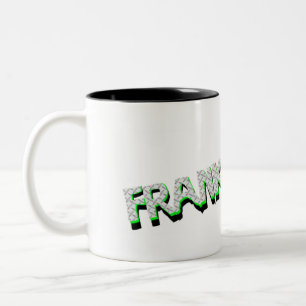 Frankengebogen design koffiekoffie-mok! tweekleurige koffiemok