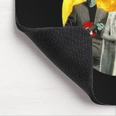 Frankengitaar Met Bruid En Igor Halloween Band Muismat (Hoek)