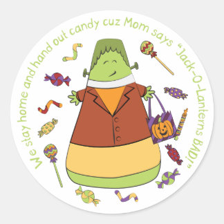 Frankenkid Sticker - Corny Snoep Monsters