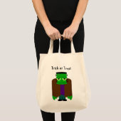 Frankenmonster Halloween kleed plunderen Tote Bag (Voorkant (product))