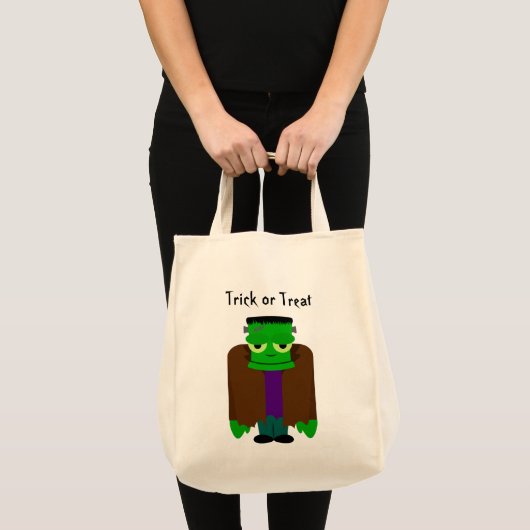 Frankenmonster Halloween kleed plunderen Tote Bag (Voorkant (product))
