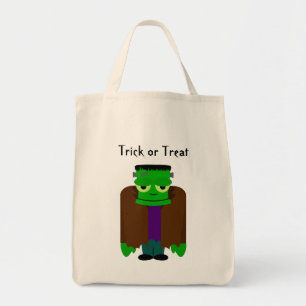 Frankenmonster Halloween kleed plunderen Tote Bag