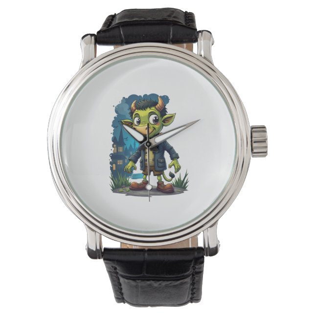 Frankenmoo Horloge (Voorkant)