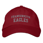 Frankenmuth High School Geborduurde Baseball Hat Geborduurde Pet (Voorkant)