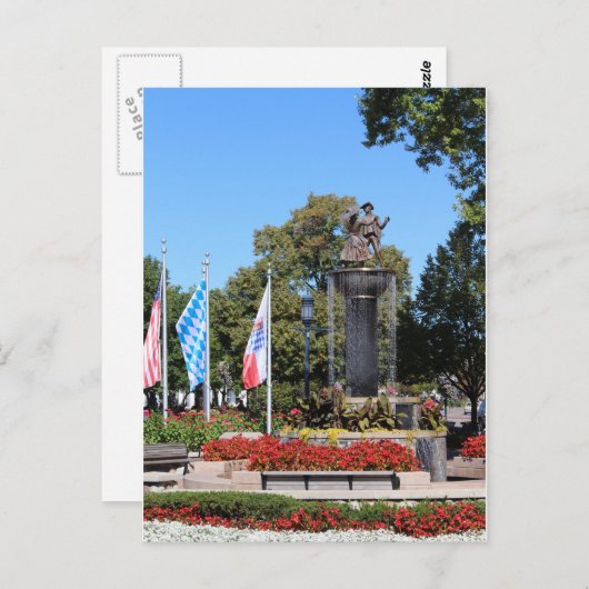 Frankenmuth, Michigan briefkaart (Voorkant / Achterkant)