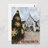 Frankenmuth Michigan Christmas Postcard Briefkaart (Voorkant / Achterkant)